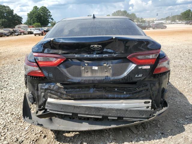 4T1R11AK7MU489419 - 2021 TOYOTA CAMRY LE BLACK photo 6