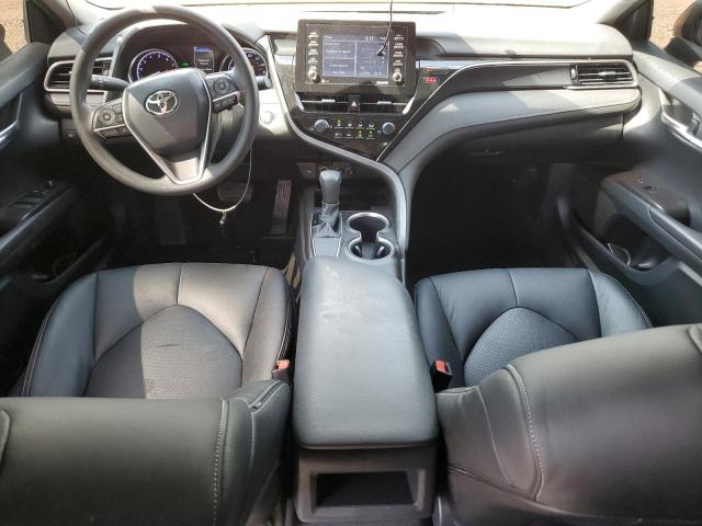 4T1R11AK7MU489419 - 2021 TOYOTA CAMRY LE BLACK photo 8