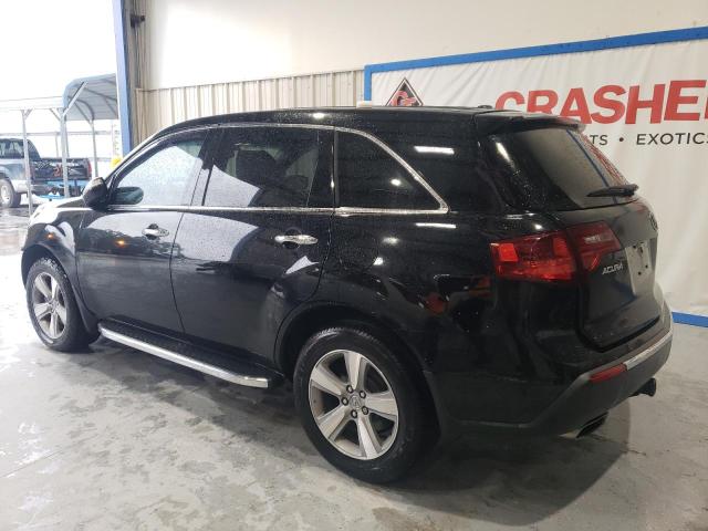 2HNYD2H39CH530964 - 2012 ACURA MDX TECHNOLOGY BLACK photo 2