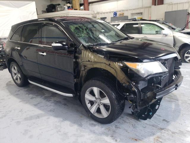 2HNYD2H39CH530964 - 2012 ACURA MDX TECHNOLOGY BLACK photo 4