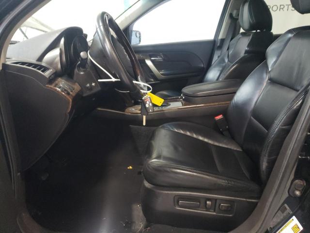 2HNYD2H39CH530964 - 2012 ACURA MDX TECHNOLOGY BLACK photo 7
