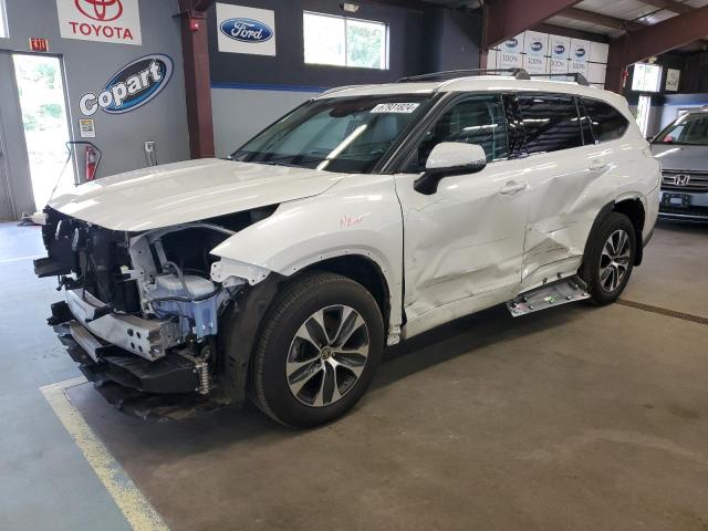 5TDGZRBH3MS545494 - 2021 TOYOTA HIGHLANDER XLE WHITE photo 1
