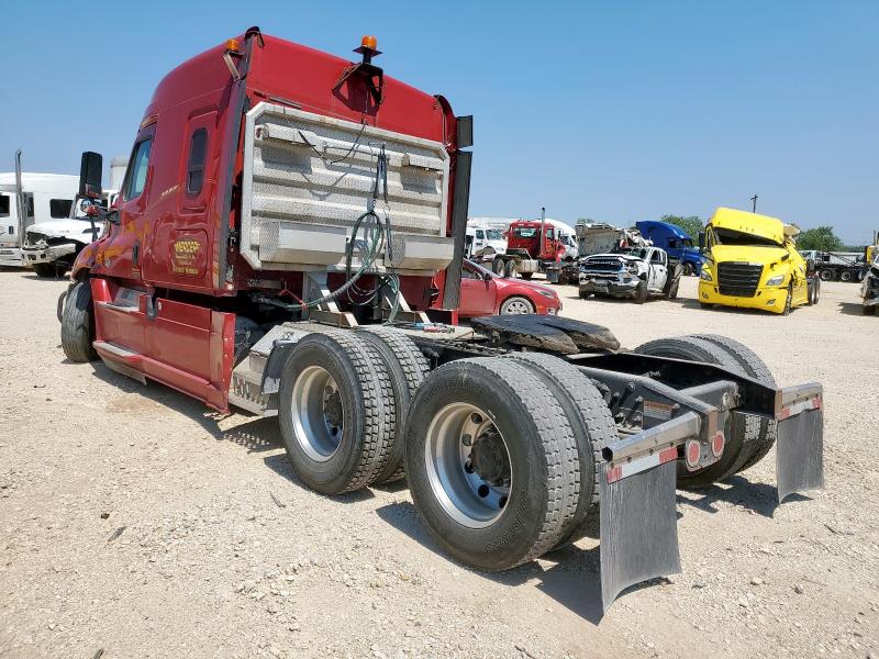 3AKJGLD58FSFN3445 - 2015 FREIGHTLINER CASCADIA 1 RED photo 3