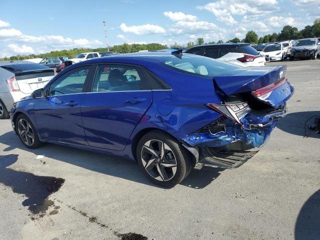 KMHLP4AG6MU066350 - 2021 HYUNDAI ELANTRA LIMITED BLUE photo 2