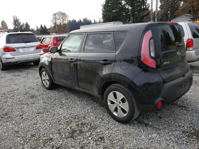 KNDJN2A27E7050653 - 2014 KIA SOUL BLACK photo 2