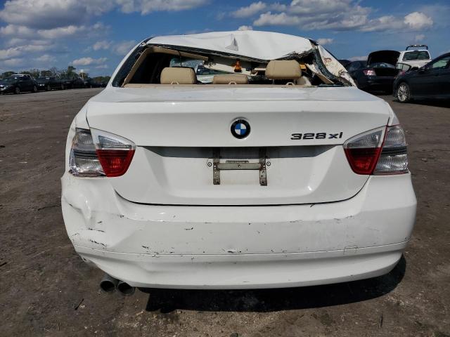 WBAVC93568K043070 - 2008 BMW 328 XI WHITE photo 6