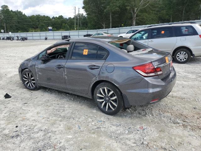 2HGFB2F97FH503505 - 2015 HONDA CIVIC EXL 灰色 照片 2