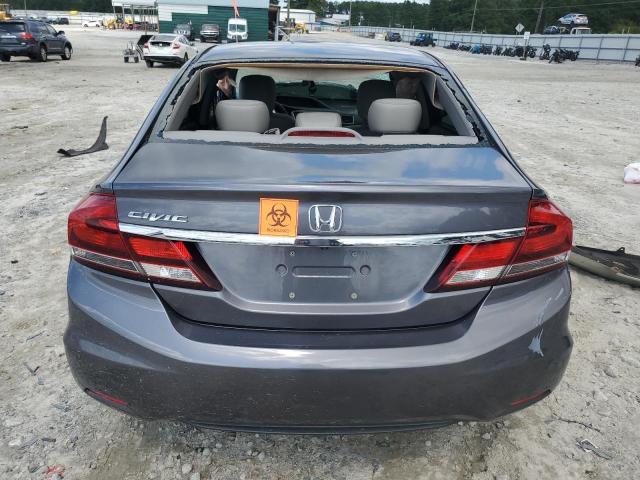 2HGFB2F97FH503505 - 2015 HONDA CIVIC EXL 灰色 照片 6