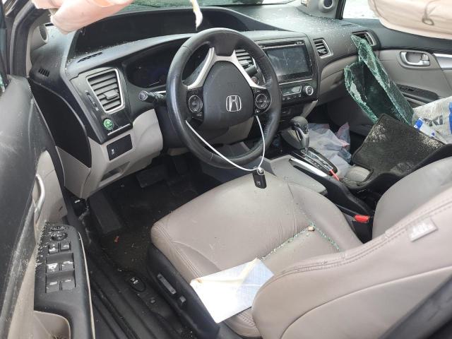 2HGFB2F97FH503505 - 2015 HONDA CIVIC EXL 灰色 照片 8