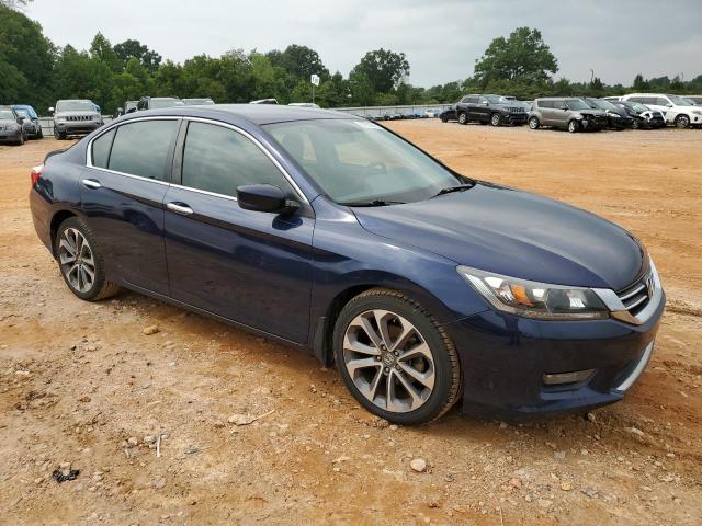 1HGCR2F54EA140380 - 2014 HONDA ACCORD SPORT 蓝色 照片 4