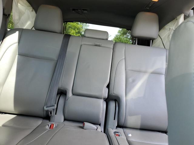 5TDJZRFH5HS521333 - 2017 TOYOTA HIGHLANDER SE ვერცხლისფერი ფოტო 10