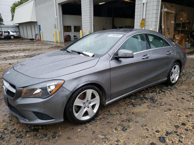 WDDSJ4GB8FN243545 - 2015 MERCEDES-BENZ CLA 250 4MATIC GRAY photo 1