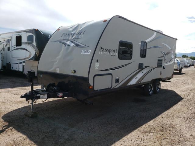 4YDT23826GT410029 - 2016 KEYSTONE PASSPORT TAN photo 2