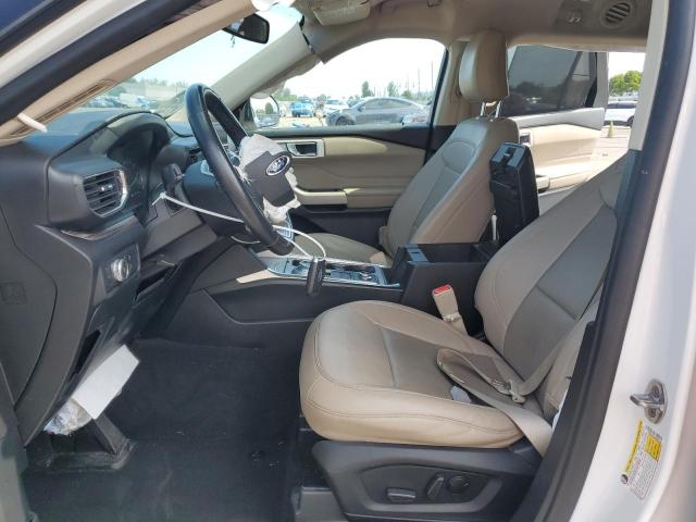 1FMSK8FH0MGB36149 - 2021 FORD EXPLORER LIMITED WHITE photo 7