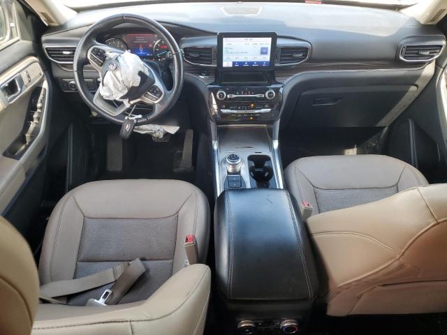 1FMSK8FH0MGB36149 - 2021 FORD EXPLORER LIMITED WHITE photo 8