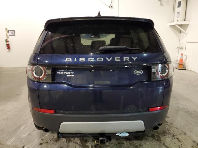 SALCR2BGXHH653272 - 2017 LAND ROVER DISCOVERY HSE BLUE photo 6