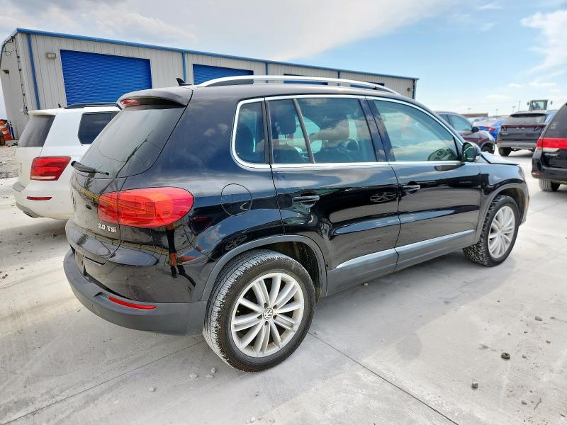 WVGAV3AX5EW548580 - 2014 VOLKSWAGEN TIGUAN S BLACK photo 3