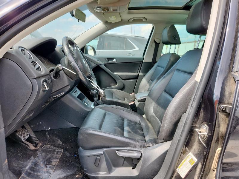 WVGAV3AX5EW548580 - 2014 VOLKSWAGEN TIGUAN S BLACK photo 7