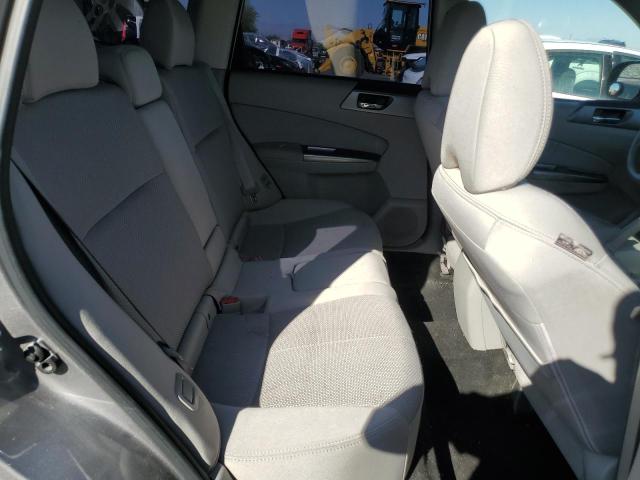 JF2SHADC0BH757272 - 2011 SUBARU FORESTER 2.5X PREMIUM SILVER photo 10