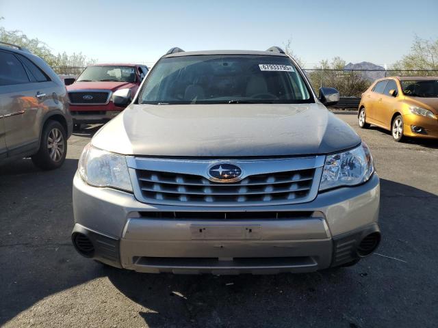 JF2SHADC0BH757272 - 2011 SUBARU FORESTER 2.5X PREMIUM SILVER photo 5