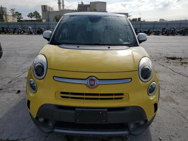 ZFBCFADH0EZ029344 - 2014 FIAT 500L TREKKING YELLOW photo 5