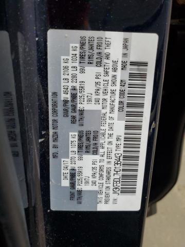 JM3KFBDL7H0136443 - 2017 MAZDA CX-5 GRAND TOURING BLUE photo 13