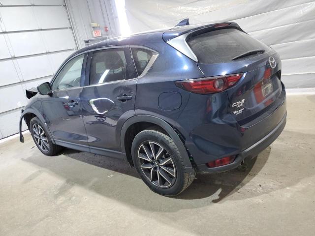 JM3KFBDL7H0136443 - 2017 MAZDA CX-5 GRAND TOURING BLUE photo 2
