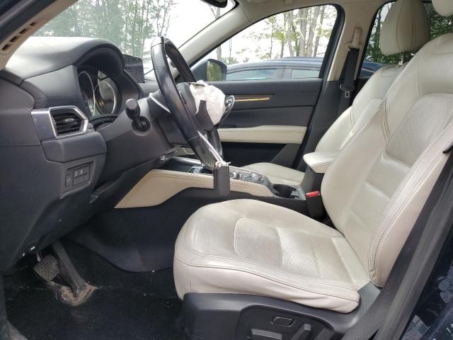 JM3KFBDL7H0136443 - 2017 MAZDA CX-5 GRAND TOURING BLUE photo 7