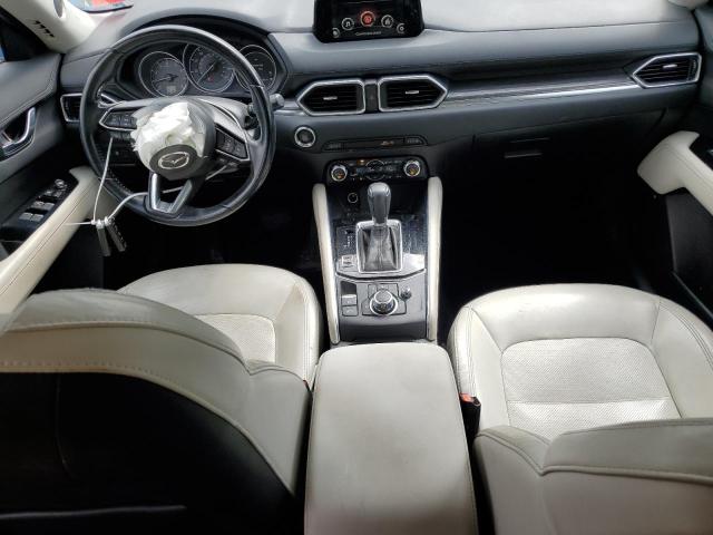 JM3KFBDL7H0136443 - 2017 MAZDA CX-5 GRAND TOURING BLUE photo 8