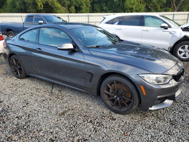 WBA3R5C52GK374483 - 2016 BMW 435 XI ნაცრისფერი ფოტო 4