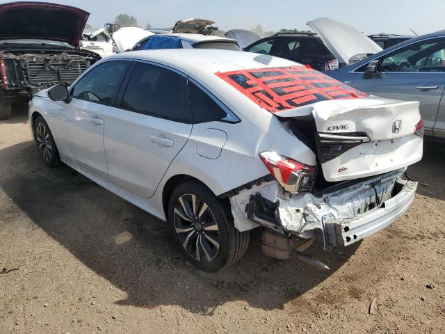 JHMFE1F75NX007769 - 2022 HONDA CIVIC EX WHITE photo 2