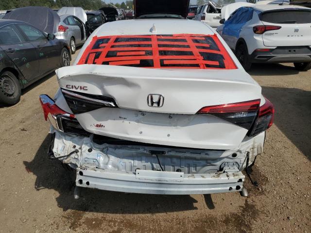 JHMFE1F75NX007769 - 2022 HONDA CIVIC EX WHITE photo 6