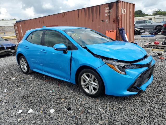 JTND4RBE8L3088863 - 2020 TOYOTA COROLLA SE BLUE photo 4