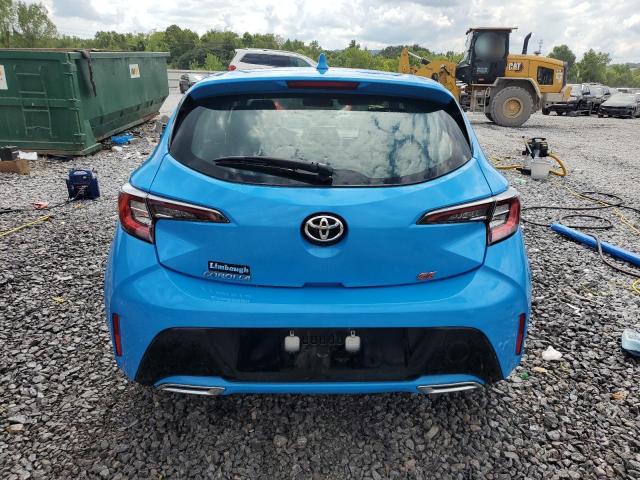 JTND4RBE8L3088863 - 2020 TOYOTA COROLLA SE BLUE photo 6