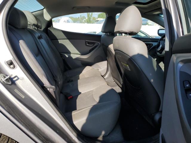 KMHDH4AE2CU463858 - 2012 HYUNDAI ELANTRA GLS SILVER photo 10