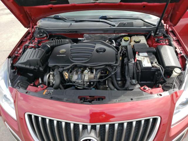 2G4GV5GV6D9172975 - 2013 BUICK REGAL GS RED photo 11