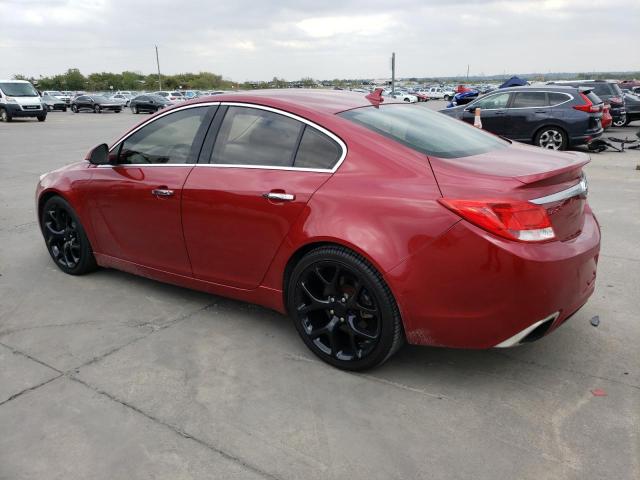 2G4GV5GV6D9172975 - 2013 BUICK REGAL GS RED photo 2