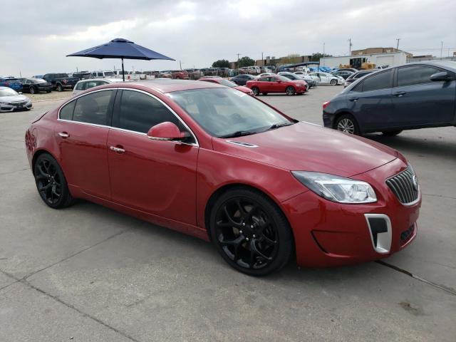2G4GV5GV6D9172975 - 2013 BUICK REGAL GS RED photo 4