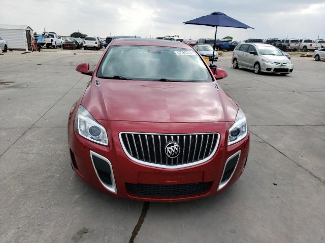 2G4GV5GV6D9172975 - 2013 BUICK REGAL GS RED photo 5