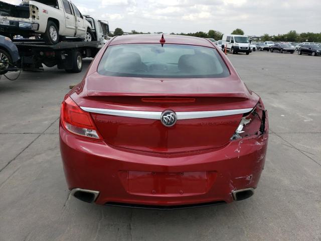 2G4GV5GV6D9172975 - 2013 BUICK REGAL GS RED photo 6