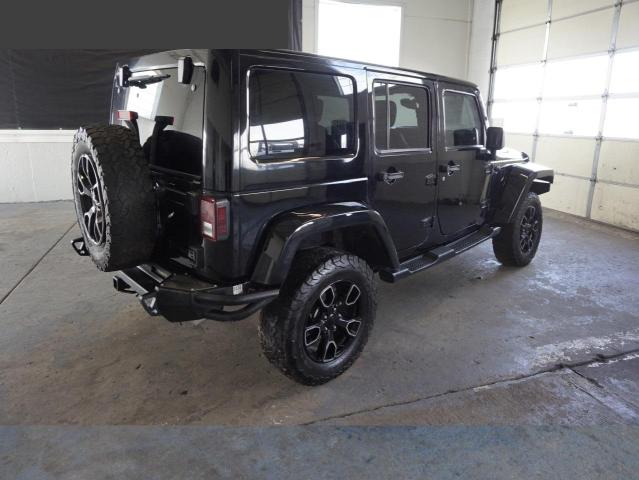 1C4BJWEG4EL160788 - 2014 JEEP WRANGLER U SAHARA BLACK photo 3