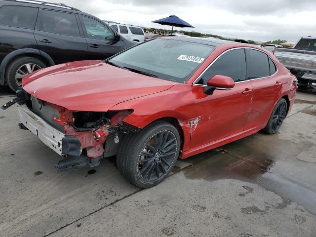 4T1K61AK1NU071765 - 2022 TOYOTA CAMRY XSE Rojo foto 1