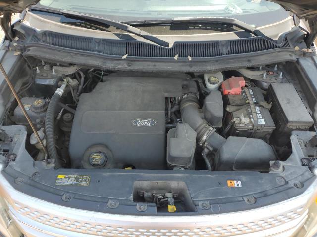 1FMHK8D82BGA01846 - 2011 FORD EXPLORER XLT ნაცრისფერი ფოტო 12