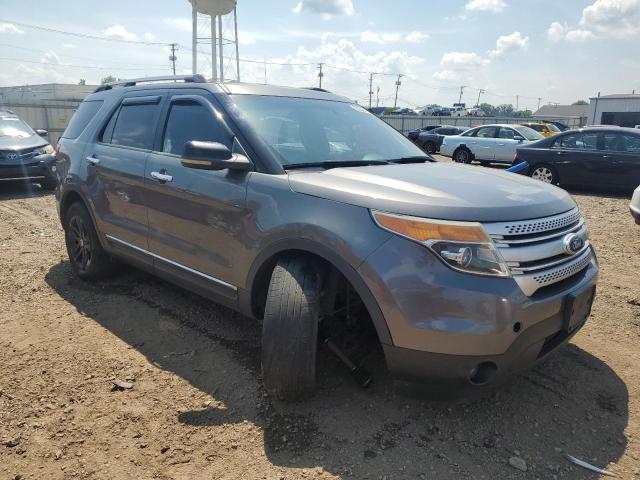 1FMHK8D82BGA01846 - 2011 FORD EXPLORER XLT ნაცრისფერი ფოტო 4