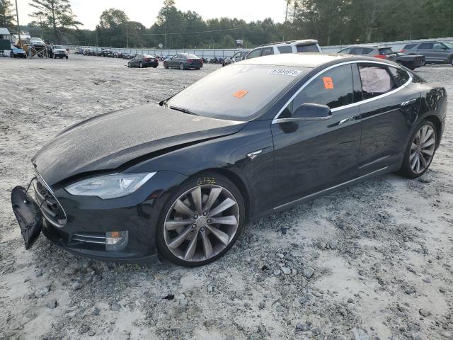 5YJSA1S18FFP68885 - 2015 TESLA MODEL S 70 BLACK photo 1