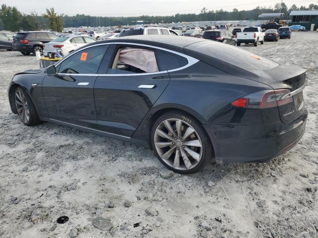 5YJSA1S18FFP68885 - 2015 TESLA MODEL S 70 BLACK photo 2