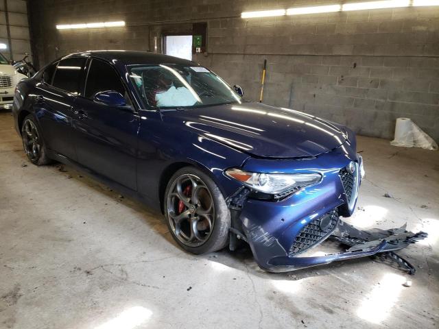 ZARFANBN1K7608686 - 2019 ALFA ROMEO GIULIA TI BLUE photo 4