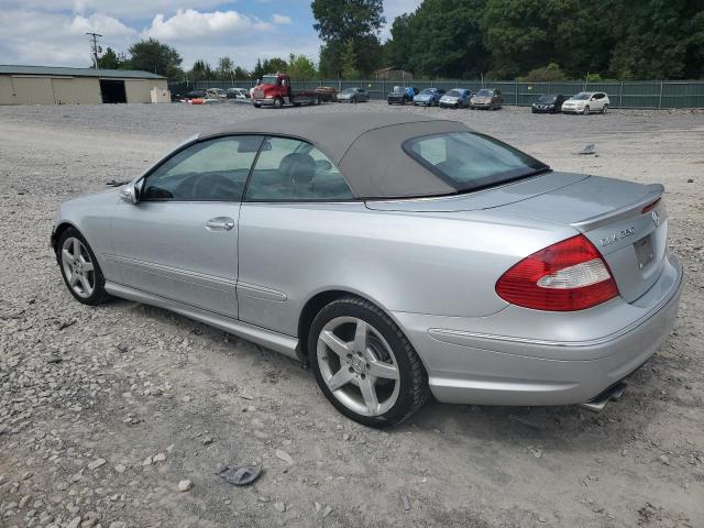 WDBTK56FX8T095725 - 2008 MERCEDES-BENZ CLK 350 SILVER photo 2