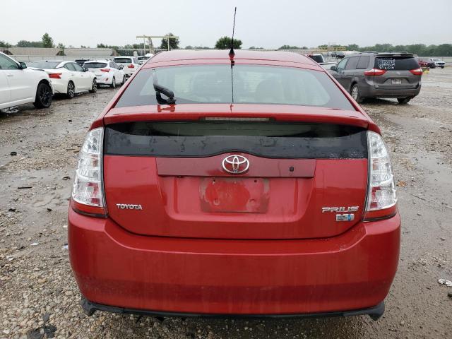 JTDKB20UX77548767 - 2007 TOYOTA PRIUS RED photo 6