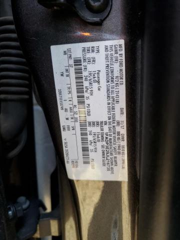 1FADP3E29JL216735 - 2018 FORD FOCUS S GRAY photo 12